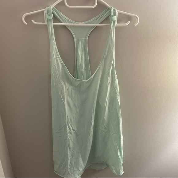 mint green lululemon tank top - Picture 1 of 3